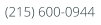 (215) 600-0944